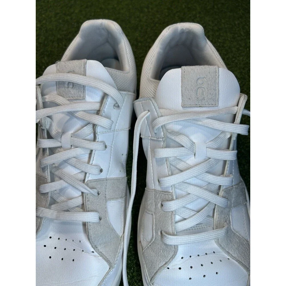 ON The Roger Clubhouse 'White Sand' Men’s Size 13 Tennis Pickleball Shoe 4899144